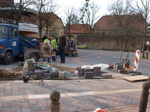 Musterfl�chen Stra�engestaltung Innenstadt