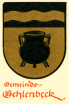 Wappen Gemeinde Gehlenbeck (alt)