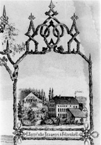 Brauerei Barre um 1860