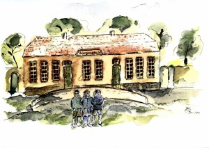 Die 1829 eingeweihte B�rgerschule