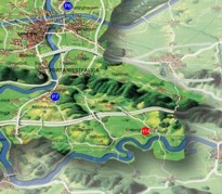 vergr��erter Kartenausschnitt